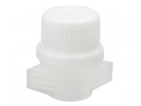 غطاء لولبي مدور بلاستيكي (مع فتحة التدفق اللولبية)، سلسلة  LW019