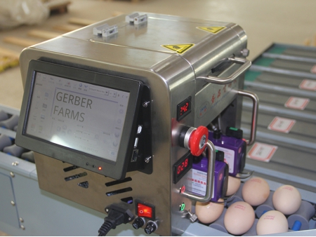 ماكينة الطباعة على البيض 402H Egg Printer