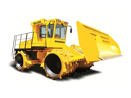 ضاغط طمر النفايات GYL203