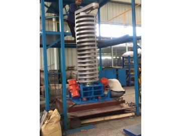 ناقل حلزوني هزاز للمواد السائبة Bulk Material Vibrating Spiral Conveyor