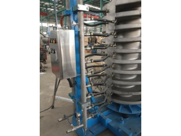 ناقل حلزوني هزاز مبرد بالماء Water Cooling Spiral Vibrating Conveyor