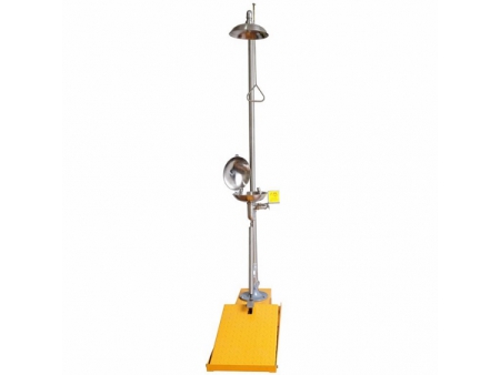 دش الطوارئ وحوض غسيل العيون مانع للتجمد DAAO6615-X Anti-Freeze Emergency Shower & Eyewash