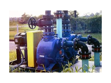 مضخة مياه الصرف ذاتية التحضير، فئة TX&TH  Self Priming Sewage Pump