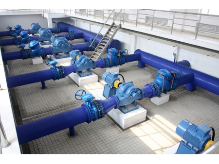 مضخة شفط مزدوج  Double Suction Centrifugal Pump