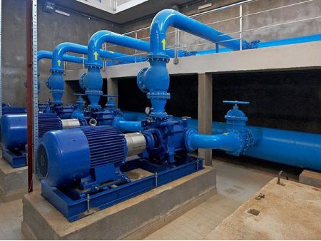 مضخة أفقية متعددة المراحل فئة D  Horizontal Multistage Centrifugal Pump