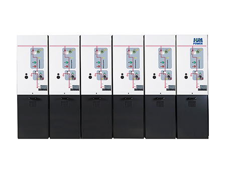 وحدة الربط الحلقي (لوحة تغذية حلقية) المعزولة بالهواء للجهد المتوسط  Atmospheric Pressure Fully Sealed Air Insulated RMU (up to 12kV)