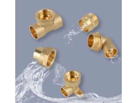 وصلات نهايات المواسير النحاسية، HS110 Brass End Feed Fittings