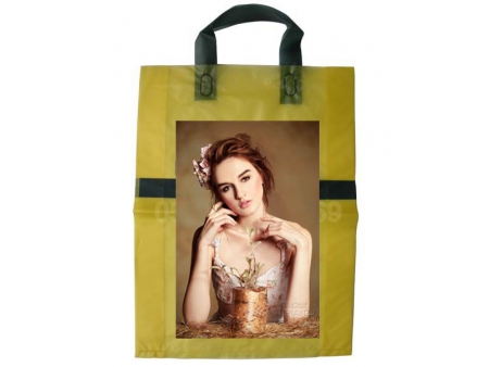 ماكينة أوتوماتيكية لصنع أكياس تسوق بلاستيكية مع مقبض حلقة Automatic Side Seal Loop Handle Bag Making Machine