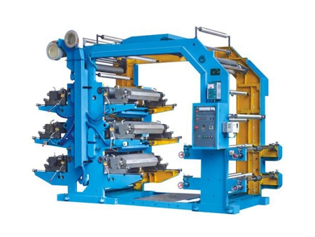 ماكينة طباعة فلكسو بأربعة/ ستة ألوان 4/6 Color Flexographic Printing Machine