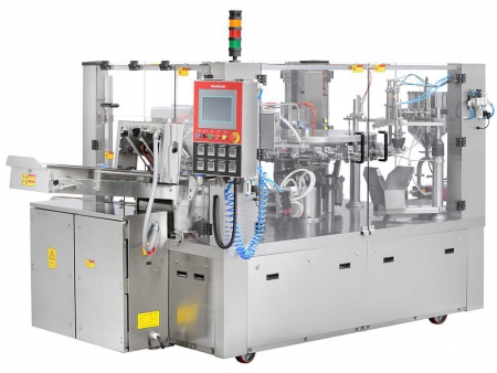 ماكينة أوتوماتيكية لتعبئة الأكياس الجاهزة، سلسلة DC-820D Premade Pouch Packaging Machine