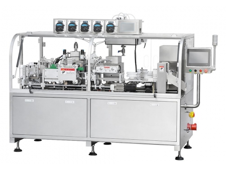 ماكينة أوتوماتيكية بليستر لتعبئة وتغليف السوائل وجهين، سلسلة DC-860 Double Sided Blister Packaging Machine