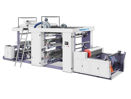 ماكينة طباعة فلكسو لفيلم الكيس البلاستيكي Plastic Bag Film Flexographic Printing Machine