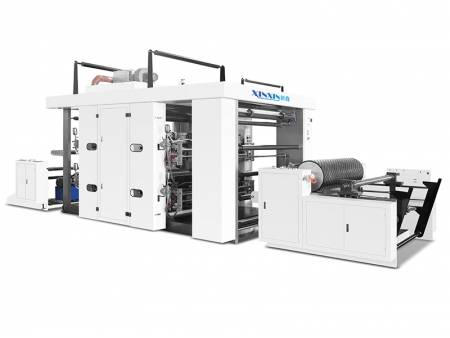 ماكينة طباعة فلكسو لفيلم الكيس البلاستيكي Plastic Bag Film Flexographic Printing Machine