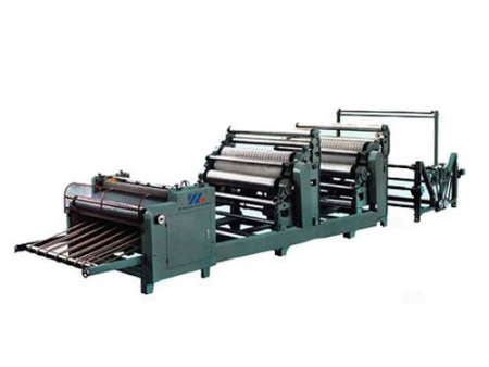 ماكينة تشكيل كرتون مضلع وجه أحادي  Single Face Corrugated Cardboard Forming Machine