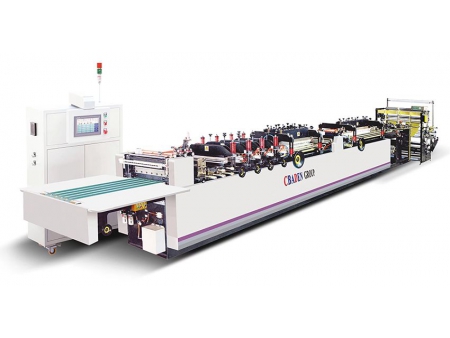 ماكينة تصنيع الأكياس ذات لحام سنتر \ أربع جوانب، GX-ZUC400 Center-Seal / 4-Side-Seal Bag Making Machine