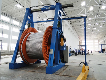 خط بثق بلاستيك عزل الكابلات الكهربائية ذو الأداء العالي، فئة GJS High Performance Plastic Extrusion Line