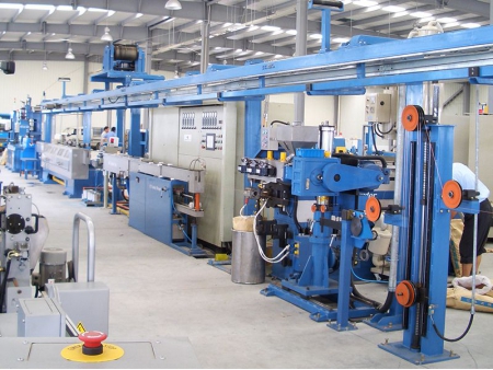 خط بثق الأسلاك والكوابل الخاصة Special Cable Extrusion Line