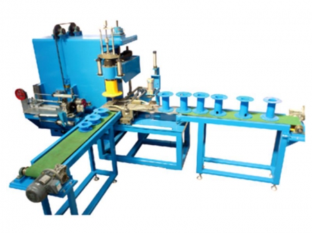 ماكينة لف الكابل على البكرة الآلية Automatic Cable Spooling and Coiling Machine