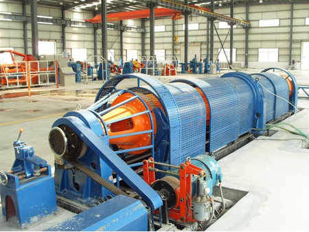 ماشین رشته کنی لوله ای، سری JLG Tubular Stranding Machine