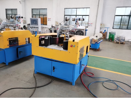 ماشین بسته بندی کویل کابل فیلم چین دار Circinate Film Cable Coil Packaging Machine
