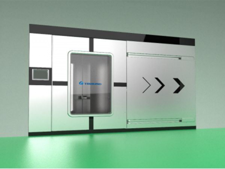 نظام غسل وتجفيف قواديس وحاويات خلط ونقل الأدوية، سلسلة QD Pharmaceutical Bin Washing System