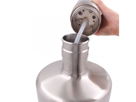 قارورة مياه من ستانلس ستيل سعة 5 لتر (يمكن تركيب موزع عليها وتناسب كل المشروبات)  5L Water Jug (for Water Pump موزعات)