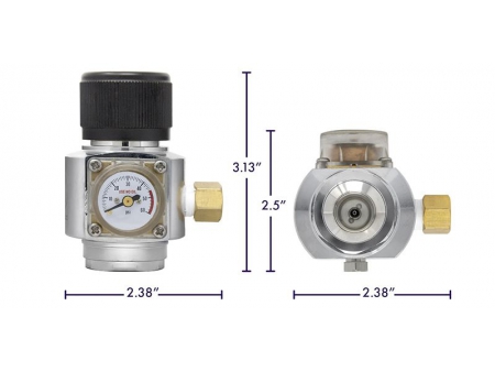 منظم ثاني أكسيد الكربون التجاري الكبير Commercial CO2 Regulator (for 74g Cartridge)