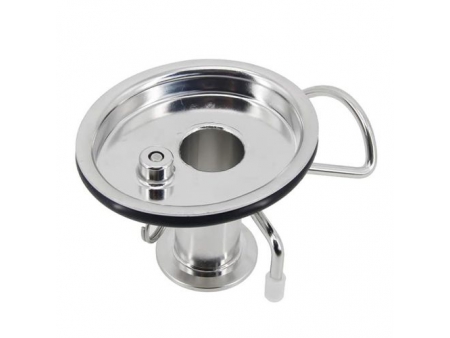 غطاء ثلاثي المشبك من الفولاذ المقاوم للصدأ Corny Keg Tri-clamp Lid