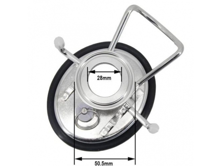 غطاء ثلاثي المشبك من الفولاذ المقاوم للصدأ Corny Keg Tri-clamp Lid