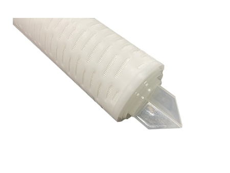 شمعة فلتر مياه مطوية، سلسلة HPPV (مع كفاءة عالية في تصفية الشوائب والملوثات) PP Pleated Filter Cartridge with High Dirt Holding Capacity