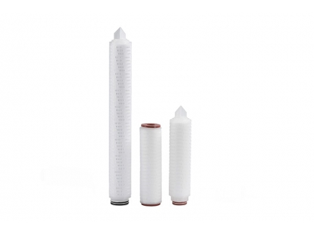 شمعة فلتر مياه مطوية، سلسلة PPM (لترشيح السوائل عالية اللزوجة) PP Pleated Filter Cartridge for High Viscosity Fluids