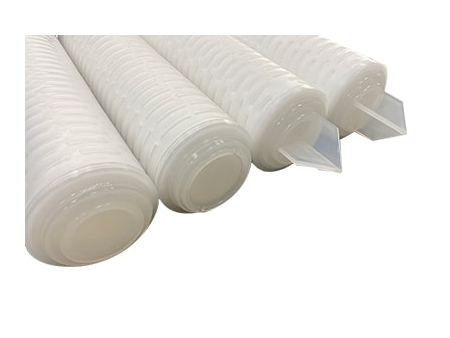 شمعة فلتر مياه مطوية، سلسلة PPM (لترشيح السوائل عالية اللزوجة) PP Pleated Filter Cartridge for High Viscosity Fluids