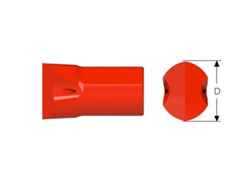رؤوس الحفر المدببة  Tapered Button Bits