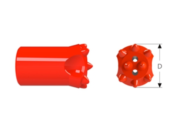 رؤوس الحفر المدببة  Tapered Button Bits