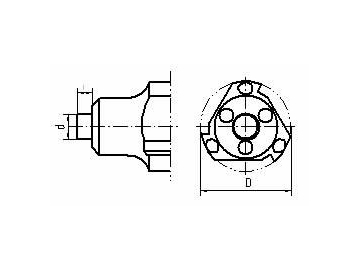 لقمة حفر الثقوب والفتحات  Taphole Drill Bits