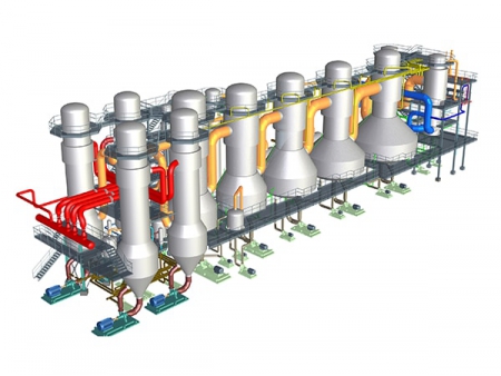 مبخر الغشاء المتساقط الأنبوبي (TFE) Tube Type Falling Film Evaporator (TFE)