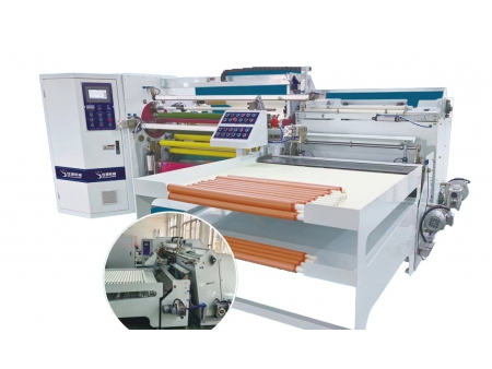 ماكينة إعادة لف آلية ذات ثلاث محاور، JY-800A Three-Shaft Fully Automatic Rewinding Machine, JY-800A