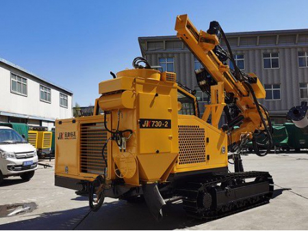 حفار هيدروليكي مجنزر/ جهاز الحفر الهيدروليكي مثبت على جنزير، سلسلة Automatic Crawler Mounted DTH Drilling Rig