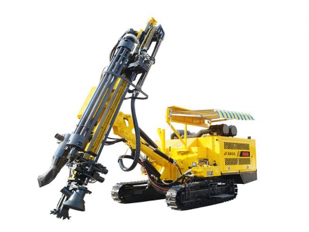 جهاز الحفر الهيدروليكي المجنزر المدمج/ حفار هيدروليكي على جنزير، سلسلة JK690 Integrated Hydraulic Crawler Mounted DTH Drilling Rig