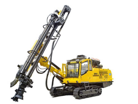 جهاز الحفر الهيدروليكي المجنزر المدمج/ حفار هيدروليكي على جنزير، سلسلة JK810-3 Integrated Hydraulic Crawler Mounted DTH Drilling Rig