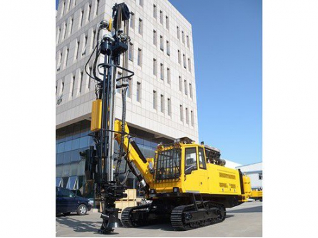 جهاز الحفر الهيدروليكي المجنزر المدمج/ حفار هيدروليكي على جنزير، سلسلة JK810-3 Integrated Hydraulic Crawler Mounted DTH Drilling Rig