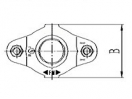 تي جروف ميكانيكي  Mechanical Tee Grooved Outlet