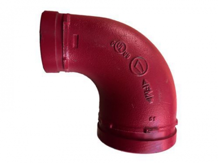 كوع جروف مسلوب 90 درجة Grooved 90° Reducing Elbow