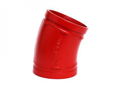 كوع جروف 22.5 درجة Grooved 22.5° Elbow