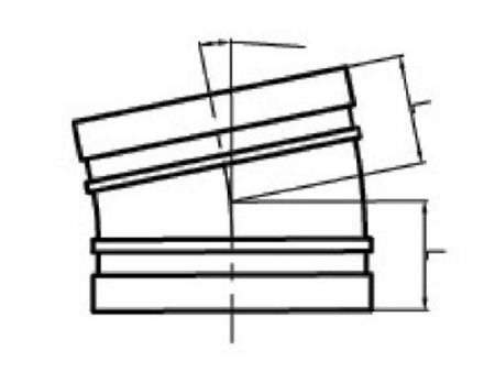 كوع جروف 11.25 درجة Grooved 11.25° Elbow