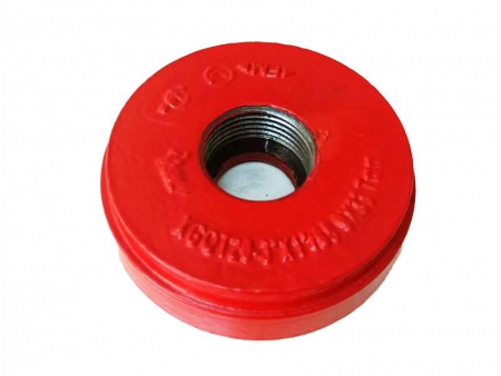 سدادة جروف طرفية بفتحة مركزية Grooved End Cap with Concentric Hole