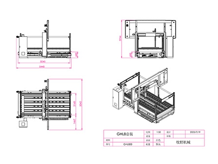 ماكينة CNC لقطع الفوم، GHL8 (آلة CNC للقطع المحيطي للفوم الأفقية، موديل GHL8)