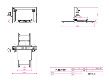 ماكينة CNC لقطع الفوم، H7S                     (آلة CNC للقطع المحيطي للفوم بشفرة قطع أفقية)