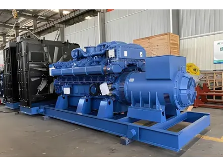 مولد كهرباء ديزل بمحرك صيني نوع يوشاي (القدرة: من 1800 إلى 2400 كيلووات) 1800kW-2400kW Diesel Generator Set