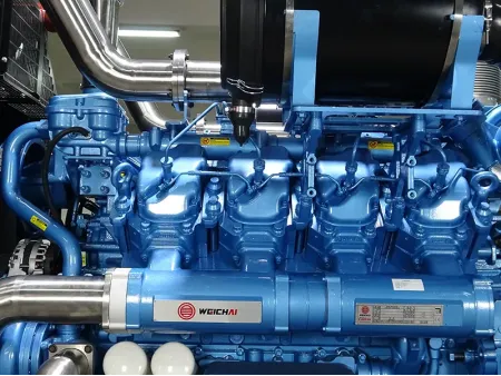 مولدات كهرباء ديزل بمحرك نوع ويشاي (نطاق القدرة: من 26 إلى 3000 كيلو وات) Weichai Engine Series (26kW-3000kW)